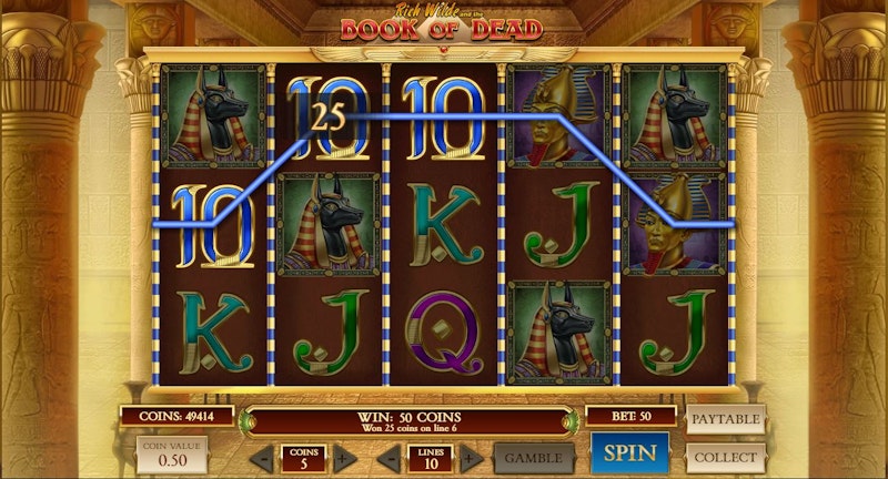Play Book of Dead and find the Golden Book scatter