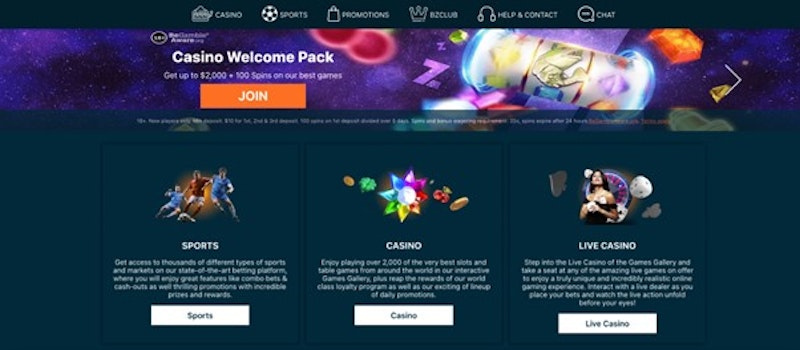 BZeebet bonuses
