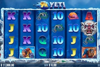 9k Yeti Slot from Yggdrasil