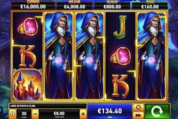 Blue Wizard Slot from Playtech