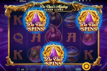 Da Vinci’s Mystery Super Lines from Red Tiger
