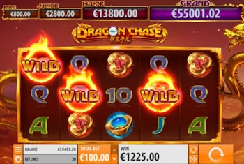 Dragon Chase Rapid and Dragon Chase from Quickspin