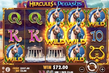 Hercules and Pegasus from Pragmatic Play