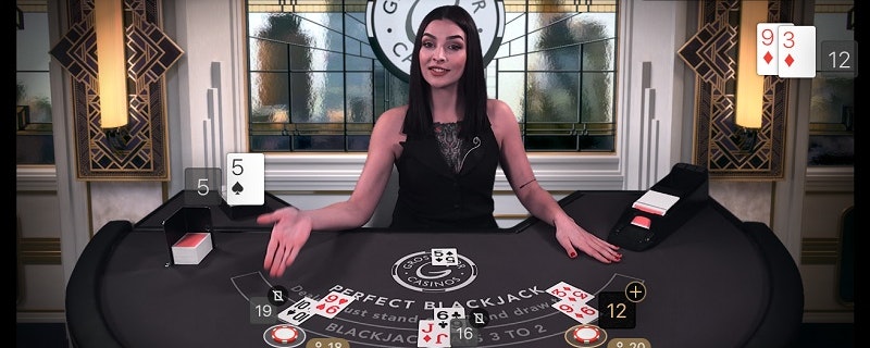 Live Perfect Blackjack from NetEnt