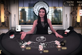 Live Perfect Blackjack from NetEnt