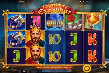 Legendary Excalibur slot from Red Tiger Gaming