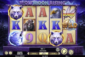 Wolf Moon Rising Slot from Betsoft Gaming