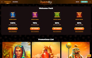 AmunRa Casino Bonus