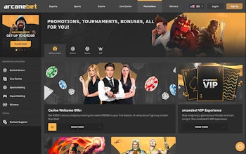 arcanebet Casino Bonus