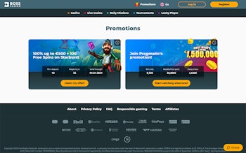 Boss Casino Bonus