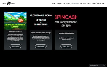 Casino Sinners Bonus