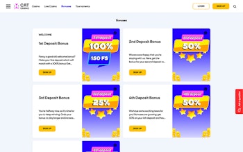 Cat Casino Bonus