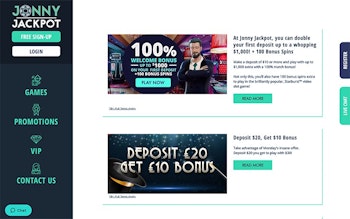 Jonny Jackpot Bonus