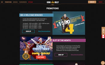 King Billy Casino Bonus