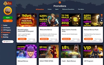 Montecryptos  Bonus