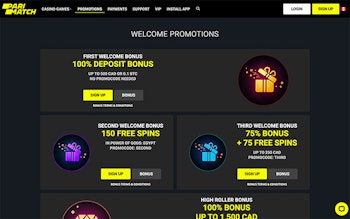 Parimatch Casino Bonus