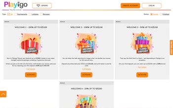 Playigo Casino Bonus