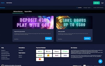 Rush Casino Bonus