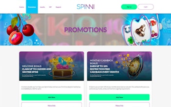 Spinni Casino Bonus