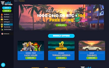 Wild Tornado Casino Bonus