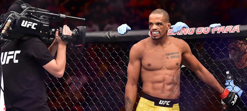 A UFC fighter