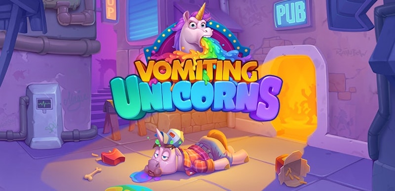 Play Vomiting Unicorns from Gluck Games